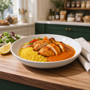 Peri-Style Chicken Rice