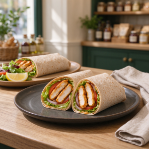 Spiced Chicken Wrap