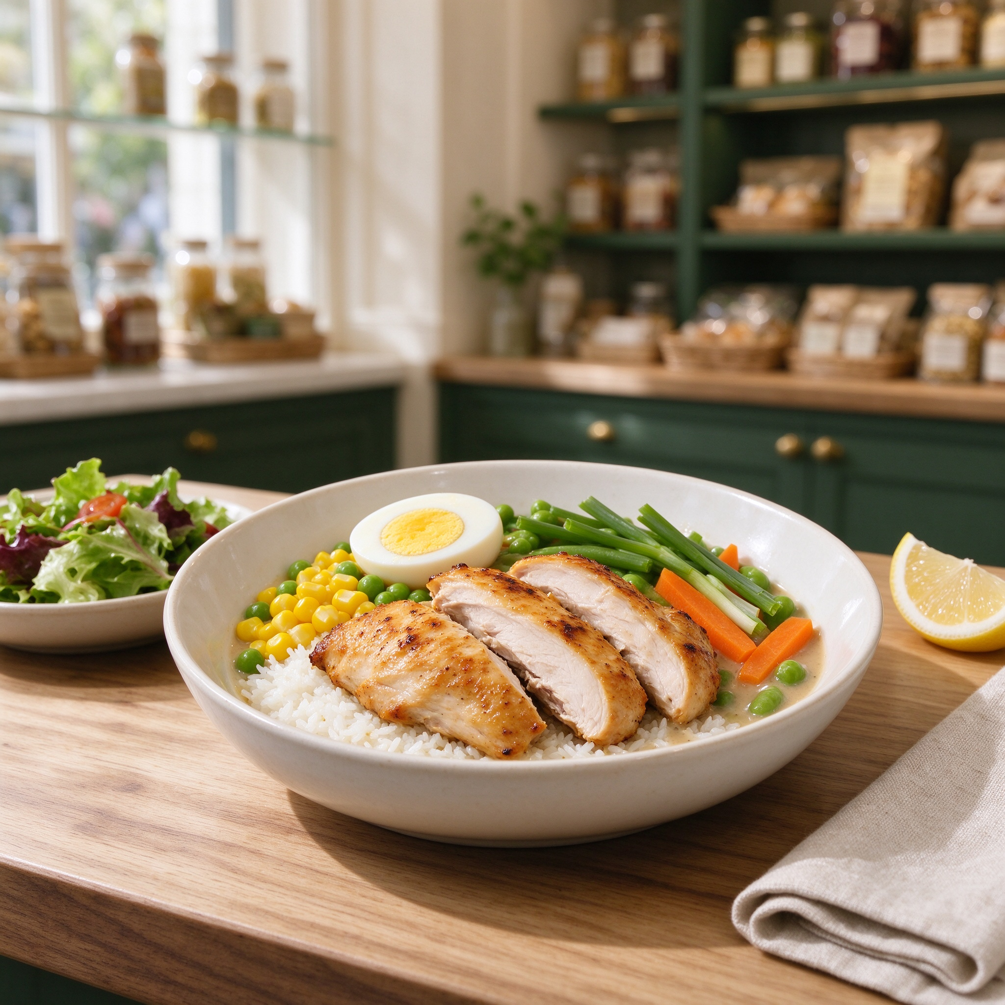 Classic Chicken Rice Bowl